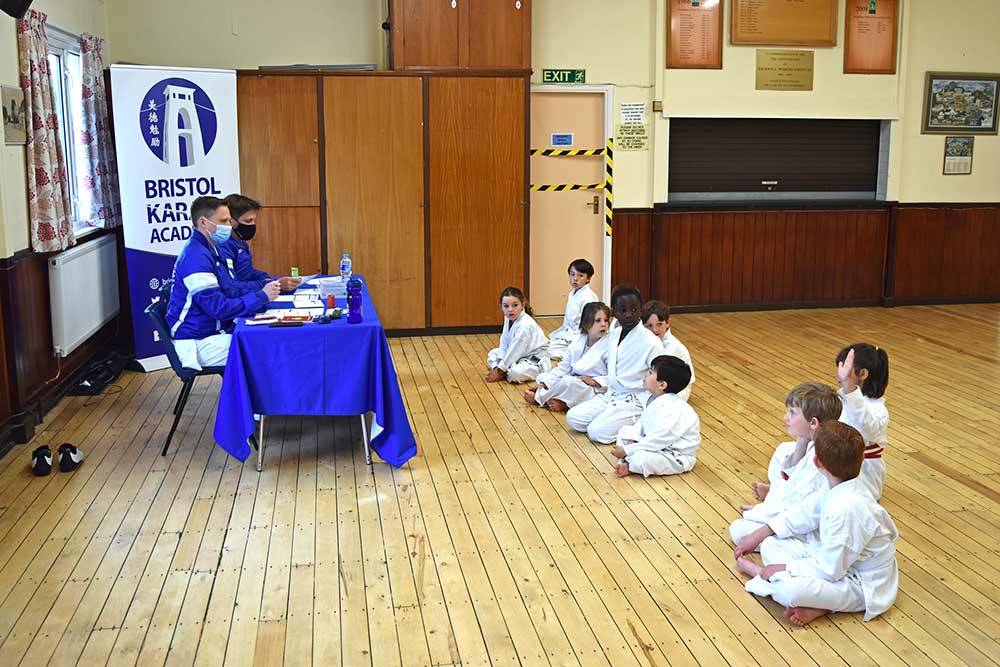 First youth grading of the year - well done to all the children that passed!
