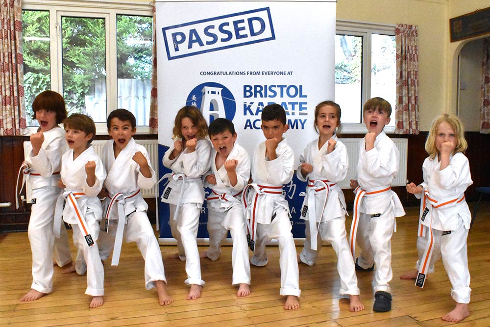 YOUNGSTERS PROMOTED TO NEXT BELT