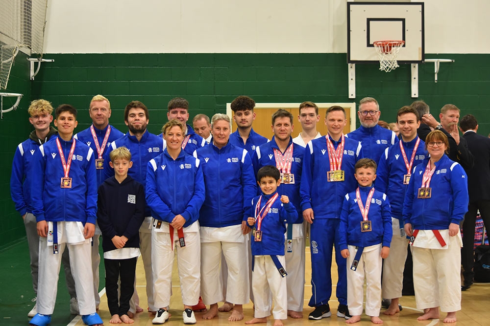 Bristol Karate Academy team after the JKS England Nationals
