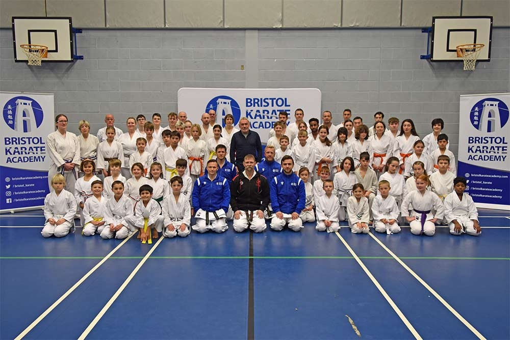 Matt Sensei, the Academy coaches and the participants from our first of two seminars.