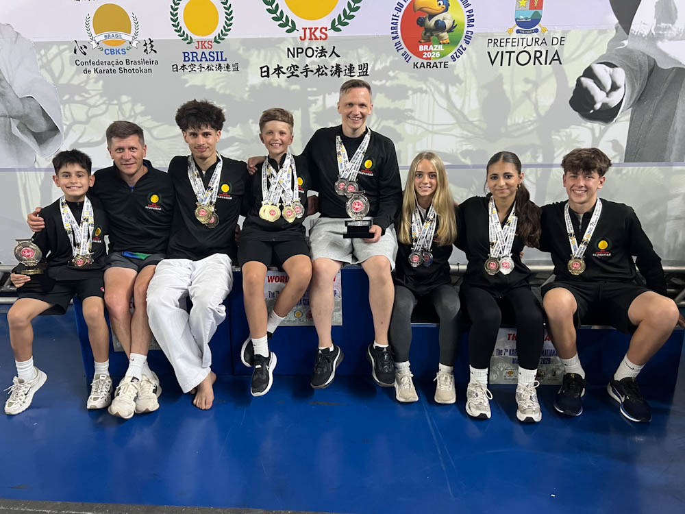 SIX WORLD TITLES FOR BRISTOLIANS IN BRAZIL