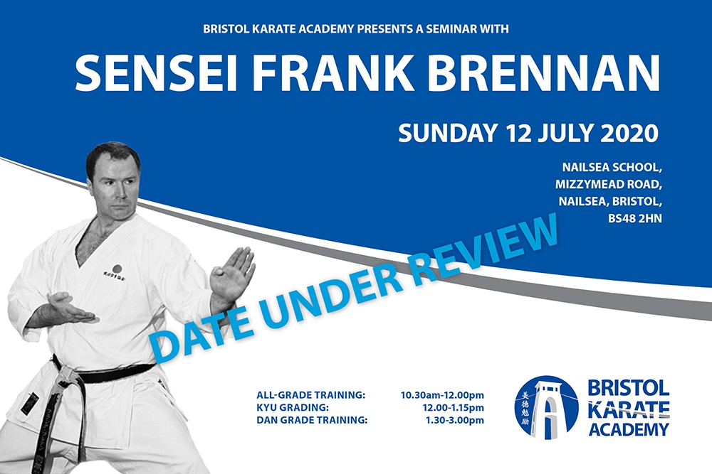 LATEST ON OUR NEXT GRADING SEMINAR